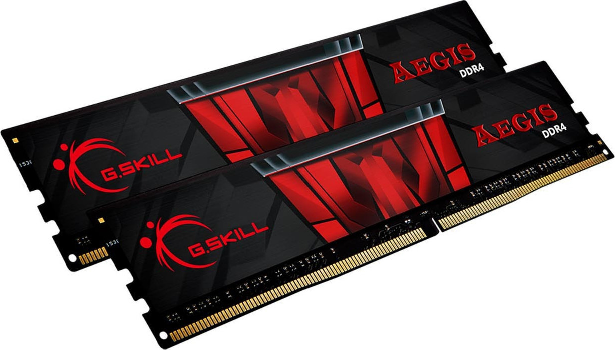 G.Skill Aegis DDR4 32GB RAM με 2x16GB Modules και Ταχύτητα 3000 για Desktop F4-3000C16D-32GISB - Image 2