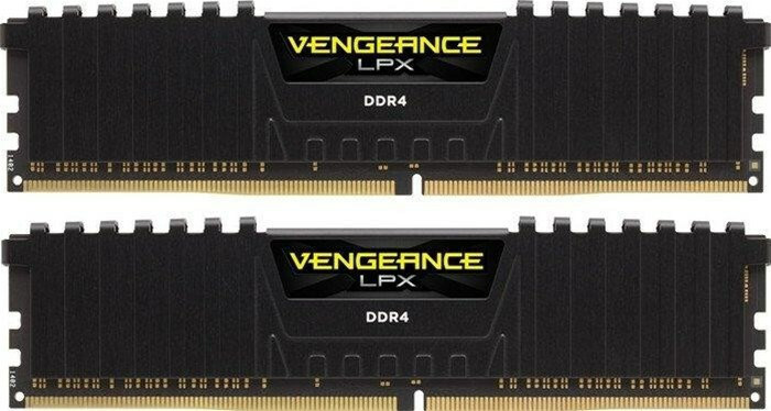 Corsair Vengeance LPX DDR4 16GB RAM με 2x8GB Modules και Ταχύτητα 3600 για Desktop CMK16GX4M2D3600C18
