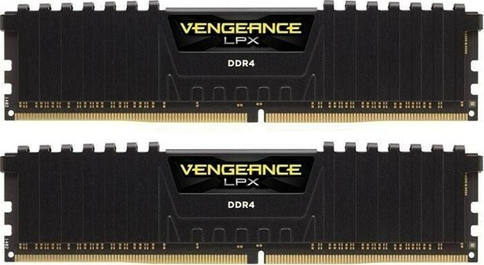 Corsair Vengeance LPX DDR4 16GB RAM με 2x8GB Modules και Ταχύτητα 3200 για Desktop CMK16GX4M2E3200C16