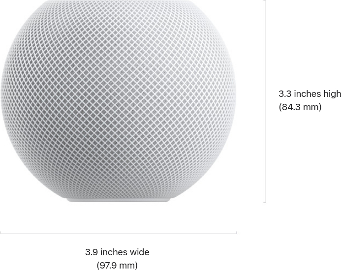 Apple HomePod Μini Smart Hub Wi-Fi / Bluetooth / Thread Συμβατό με Apple HomeKit MY5H2D/A - Image 9