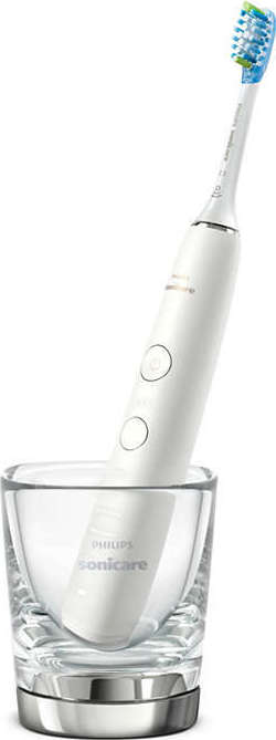 Philips Sonicare DiamondClean 9000 Ηλεκτρική Οδοντόβουρτσα με Χρονομετρητή, Αισθητήρα Πίεσης και Θήκη Ταξιδίου Λευκή - Image 3