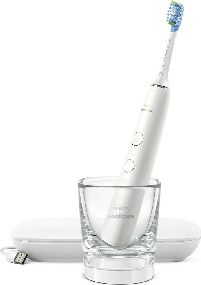 Philips Sonicare DiamondClean 9000 Ηλεκτρική Οδοντόβουρτσα με Χρονομετρητή, Αισθητήρα Πίεσης και Θήκη Ταξιδίου Λευκή - Image 5