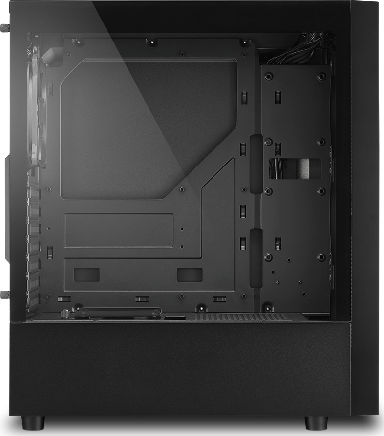 Sharkoon RGB Slider Midi Tower Κουτί Υπολογιστή με Πλαϊνό Παράθυρο Μαύρο - Image 3