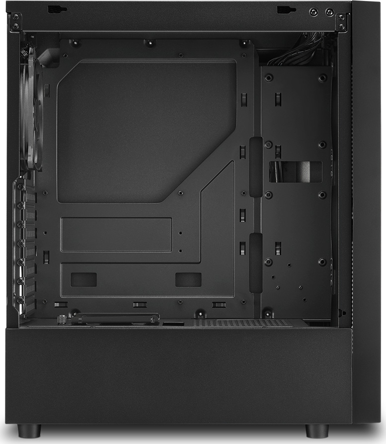 Sharkoon RGB Slider Midi Tower Κουτί Υπολογιστή με Πλαϊνό Παράθυρο Μαύρο - Image 4