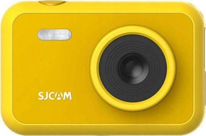 SJCAM FunCam 32GB Action Camera Full HD (1080p) με Οθόνη 2" και Wi-Fi Κίτρινη