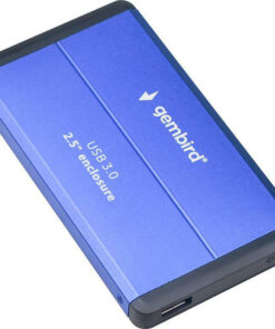 Gembird Θήκη για Σκληρό Δίσκο 2.5" SATA III με σύνδεση USB3.0 σε Μπλε χρώμα EE2-U3S-2-B