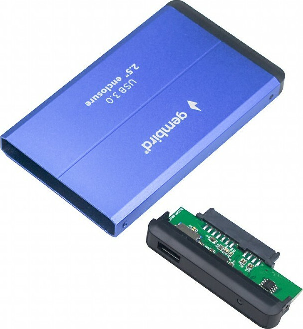 Gembird Θήκη για Σκληρό Δίσκο 2.5" SATA III με σύνδεση USB3.0 σε Μπλε χρώμα EE2-U3S-2-B - Image 3