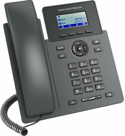 Grandstream GRP2601P Ενσύρματο Τηλέφωνο IP 2 γραμμών Μαύρο - Image 4