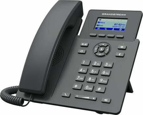 Grandstream GRP2601P Ενσύρματο Τηλέφωνο IP 2 γραμμών Μαύρο - Image 3