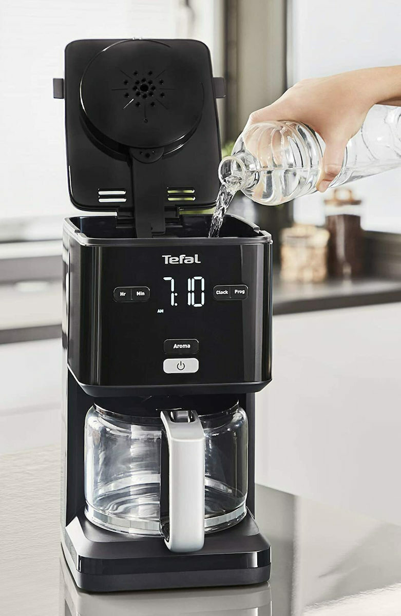 Tefal Προγραμματιζόμενη CM600810 Καφετιέρα Φίλτρου 1000W Black - Image 9