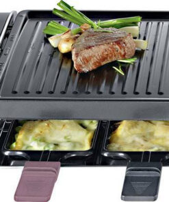 Alternative view of Severin RG9645 Επιτραπέζια Ηλεκτρική Ψησταριά Raclette Λείας και Αυλακωτής Πλάκας 1400W 42x21εκ. RG 9645