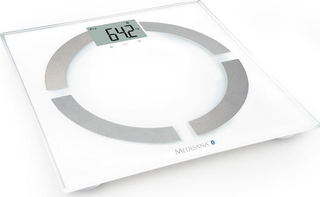 Medisana BS 444 Connect Smart Ζυγαριά 180kg με Λιπομετρητή & Bluetooth Λευκή - Image 3