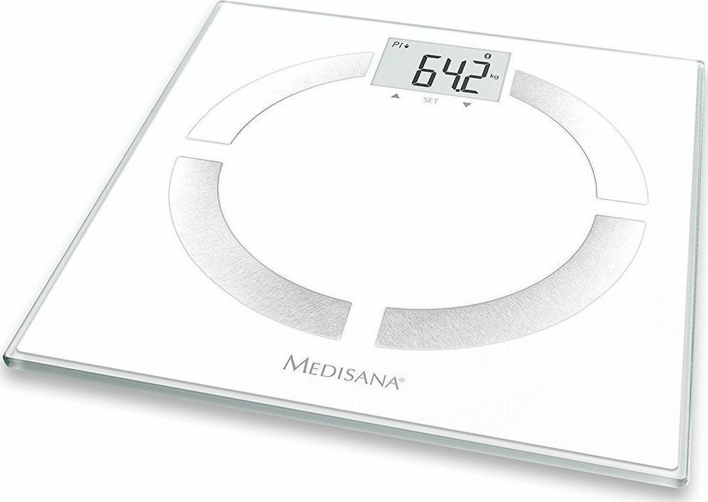 Medisana BS 444 Connect Smart Ζυγαριά 180kg με Λιπομετρητή & Bluetooth Λευκή - Image 2