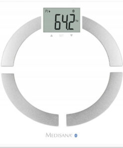 Medisana BS 444 Connect Smart Ζυγαριά 180kg με Λιπομετρητή & Bluetooth Λευκή