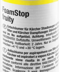 Karcher Foamstop Fruity Καθαριστικό Πλυστικού 6.295-875.0 Foamstop Fruity 125ml