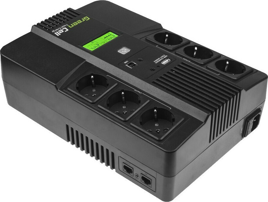 Green Cell Micropower Aio UPS Line-Interactive 600VA 360W με 6 Schuko Πρίζες - Image 3