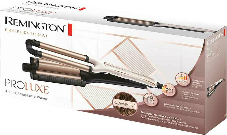 Remington PROluxe 4-in-1 Ψαλίδι Μαλλιών για Κυματιστά Μαλλιά CI91AW - Image 5