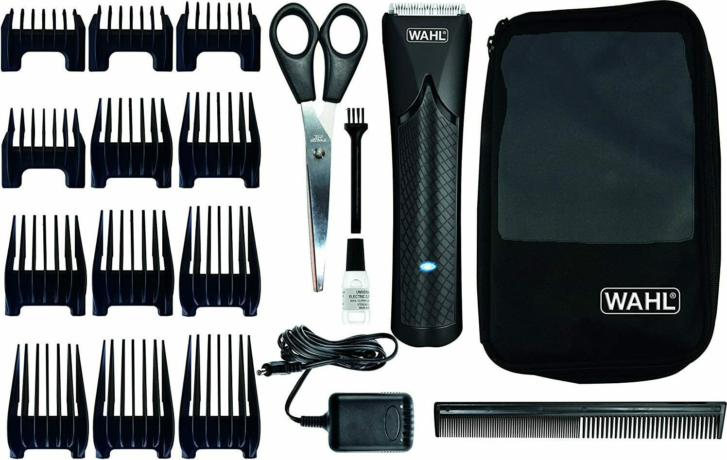 Wahl Professional Επαναφορτιζόμενη Κουρευτική Μηχανή Μαύρη 1661-0465 - Image 2