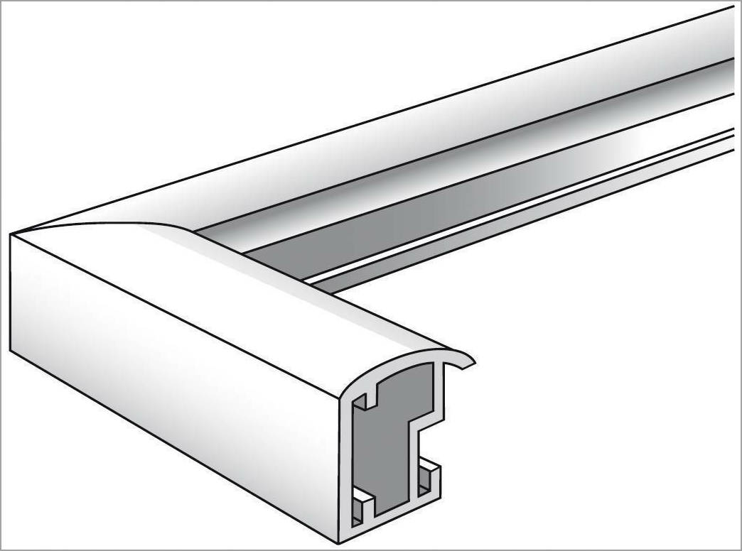 Walther Κορνίζα Πλαστική 40x50cm KP050S - Image 2