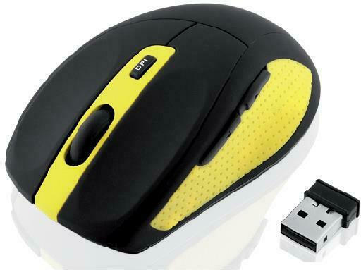 iBox Bee2 Pro Ασύρματο Ποντίκι Κίτρινο