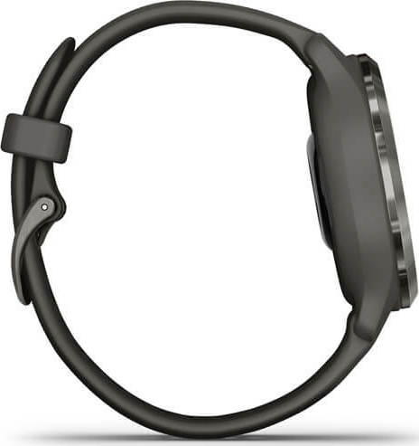 Garmin Venu 2S Stainless Steel 40mm Αδιάβροχο Smartwatch με Παλμογράφο (Slate / Graphite) - Image 6