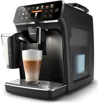 Philips 5400 Series Αυτόματη Μηχανή Espresso 1500W Πίεσης 15bar για Cappuccino με Μύλο Άλεσης Μαύρη - Image 2