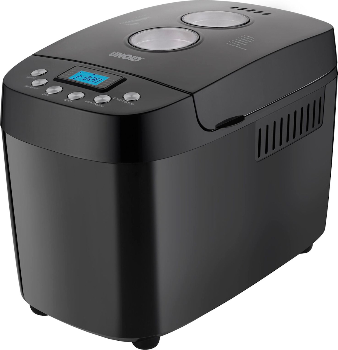 Unold Big 68525 Αρτοπαρασκευαστής 850W Χωρητικότητας 1500gr με 15 Προγράμματα