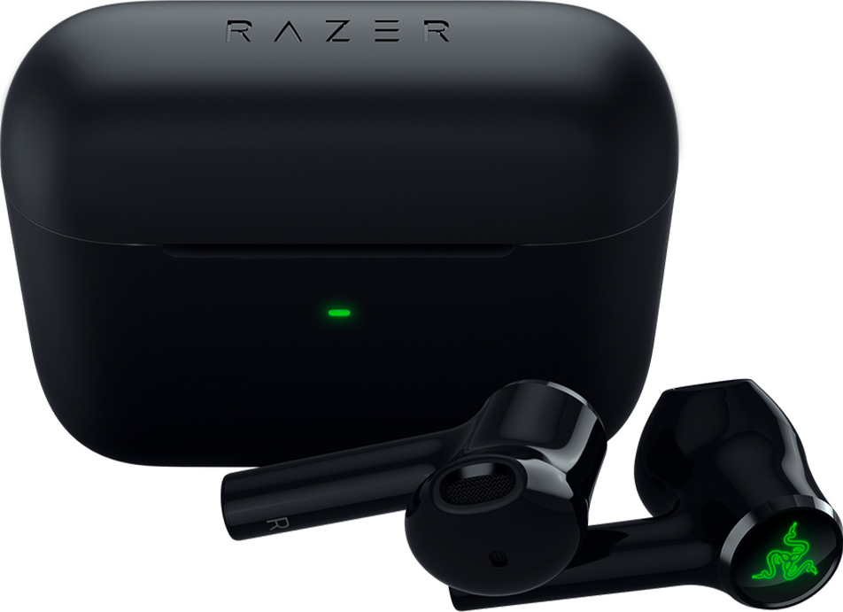 Razer Hammerhead X Earbud Bluetooth Handsfree Ακουστικά με Αντοχή στον Ιδρώτα και Θήκη Φόρτισης Μαύρα - Image 3