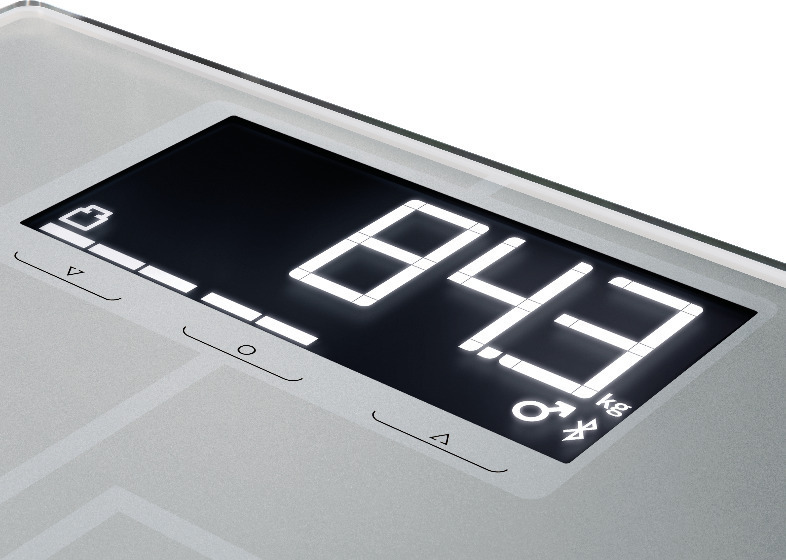 Soehnle Shape Sense Connect 200 Smart Ζυγαριά με Λιπομετρητή & Bluetooth σε Γκρι χρώμα - Image 6