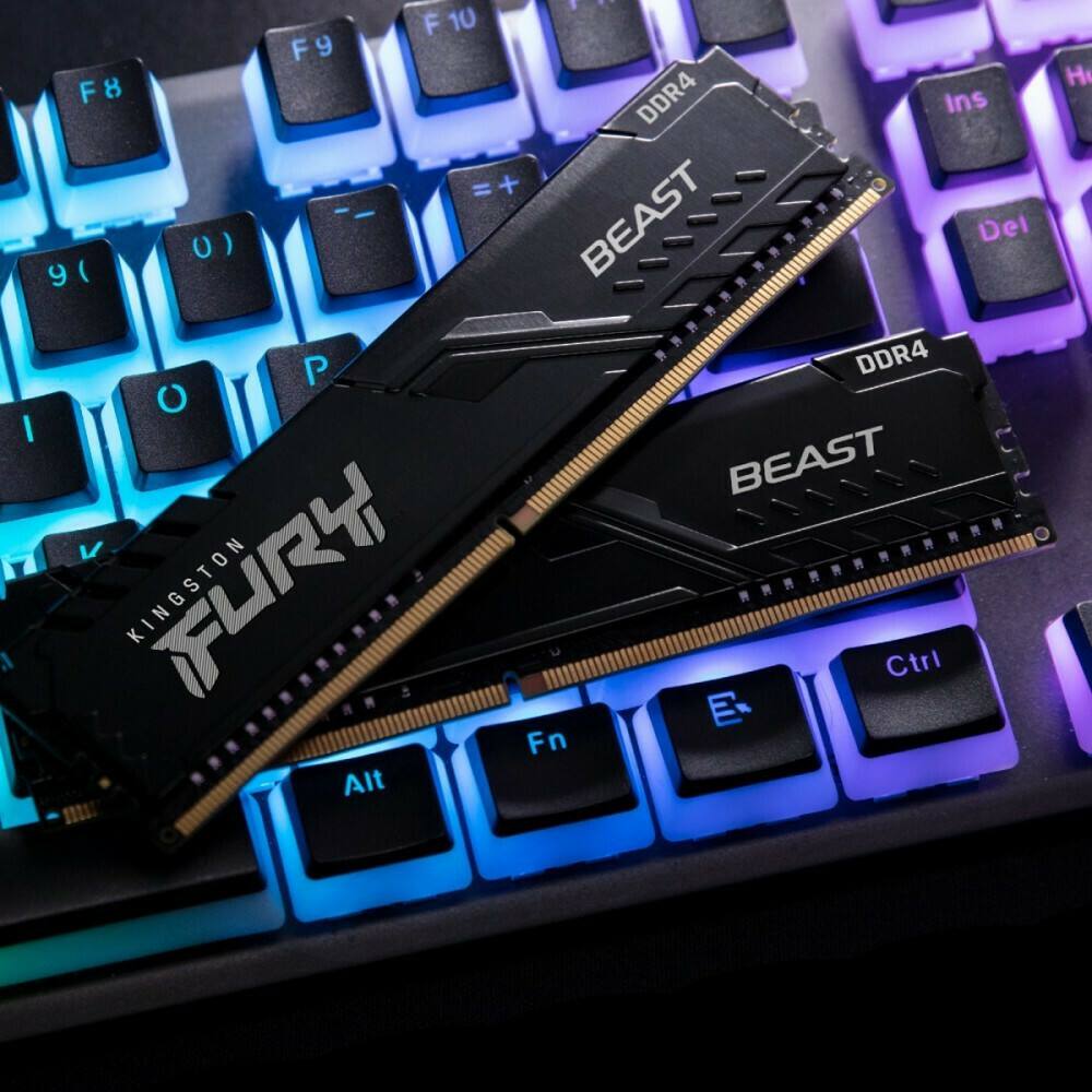 Kingston Fury Beast DDR4 με Module 1x16GB και Ταχύτητα 3600 για Desktop KF436C18BB/16 - Image 9