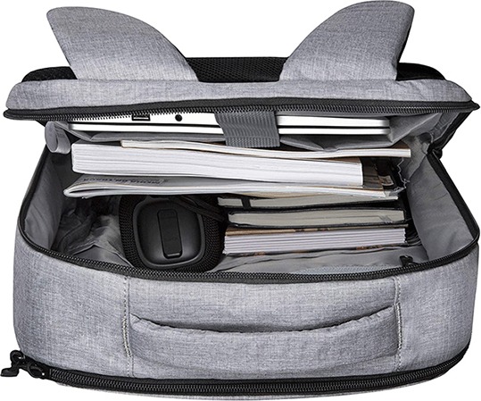 Xiaomi Business Casual Τσάντα Πλάτης για Laptop 15.2" σε Γκρι χρώμα - Image 3