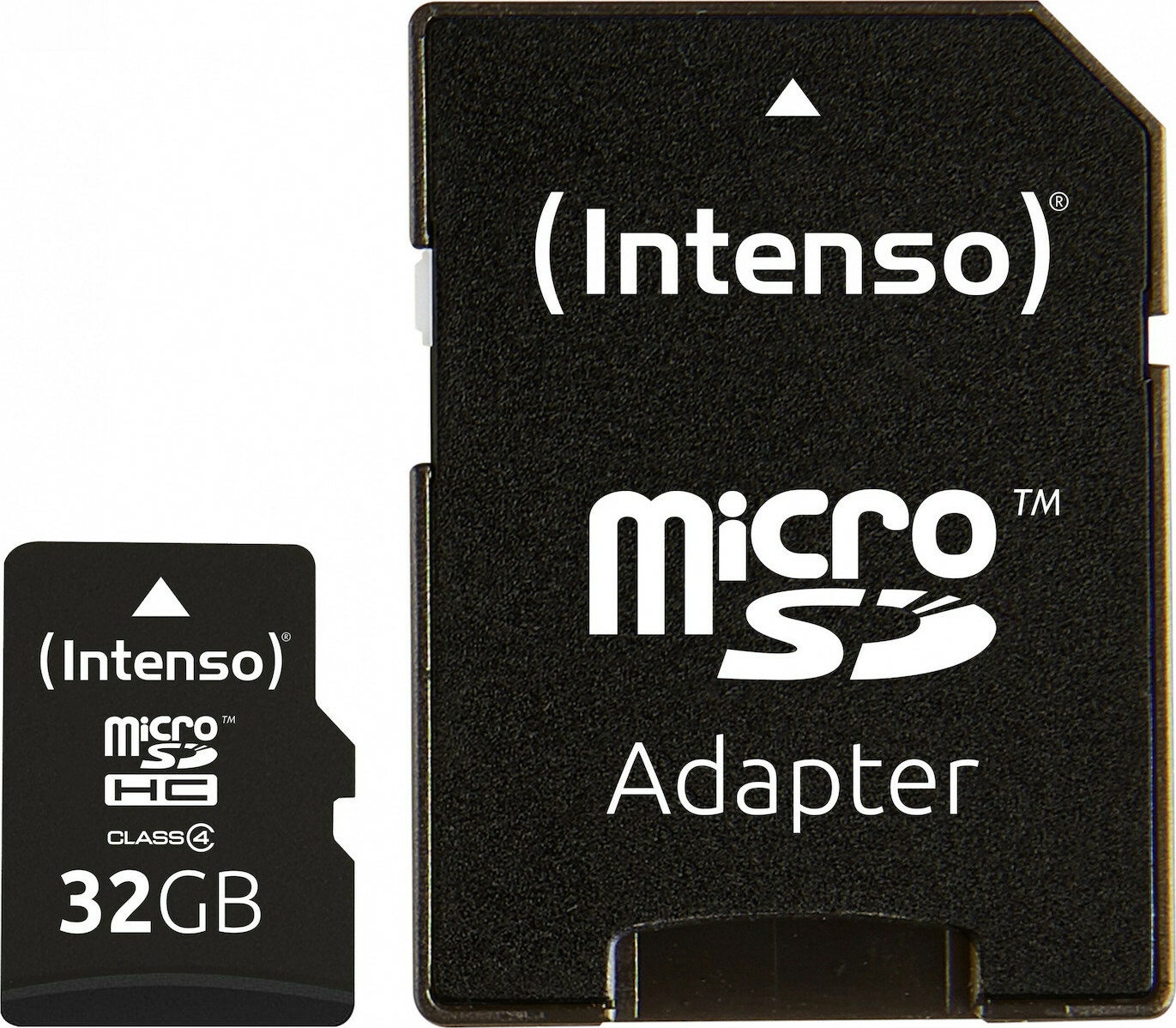 Intenso microSDHC 32GB Class 4 Default Speed με αντάπτορα