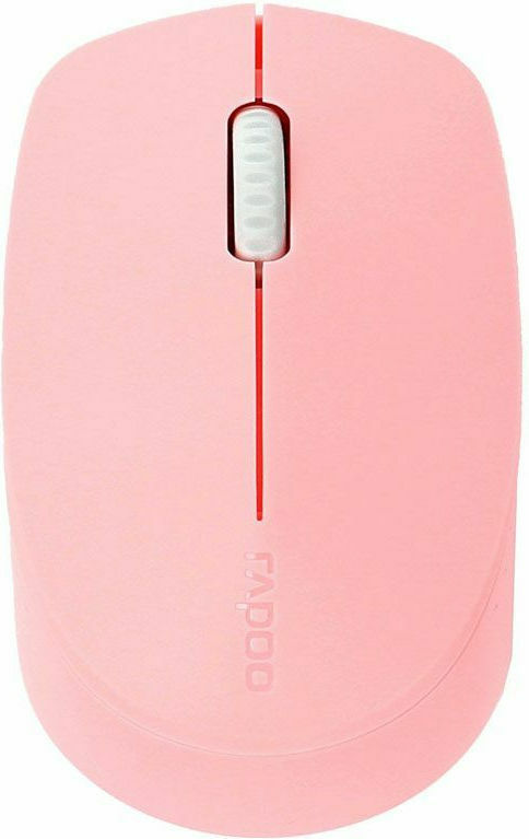 Rapoo M100 Silent Ασύρματο Bluetooth Ποντίκι Ροζ - Image 2