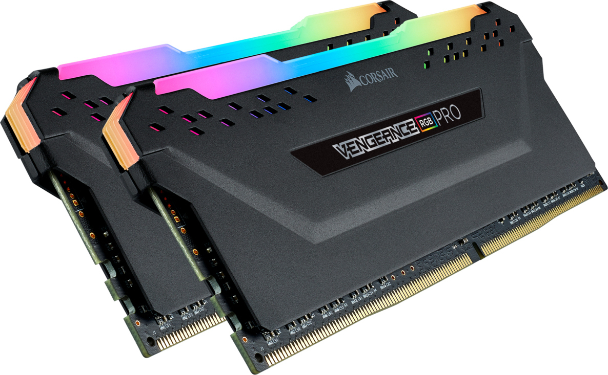 Corsair Vengeance RGB Pro DDR4 16GB RAM με 2x8GB Modules και Ταχύτητα 3600 για Desktop CMW16GX4M2D3600C18 - Image 3