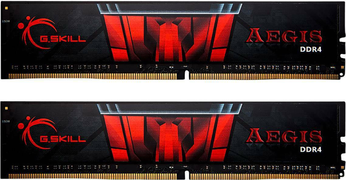 G.Skill Aegis DDR4 32GB RAM με 2x16GB Modules και Ταχύτητα 3200 για Desktop F4-3200C16D-32GIS