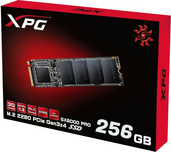 Adata XPG SX6000 Pro SSD 256GB M.2 NVMe PCI Express 3.0 ASX6000PNP-256GT-C - Image 5