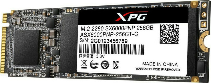 Adata XPG SX6000 Pro SSD 256GB M.2 NVMe PCI Express 3.0 ASX6000PNP-256GT-C - Image 6