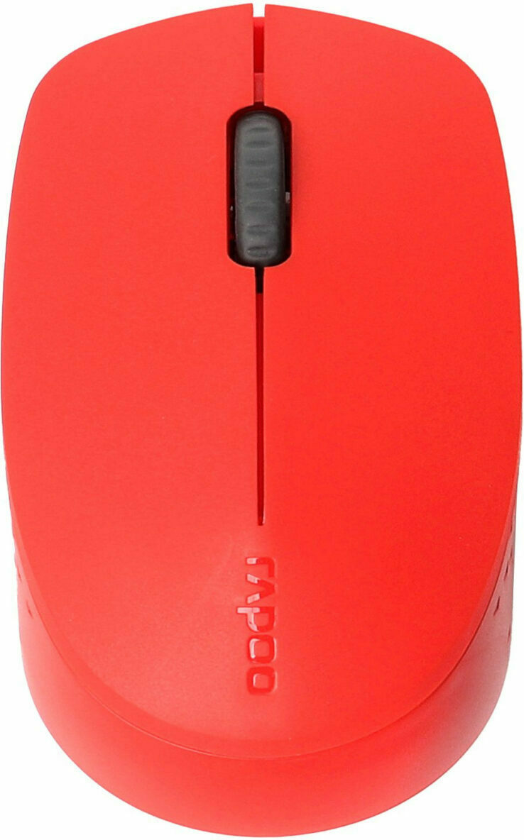 Rapoo M100 Silent Ασύρματο Bluetooth Ποντίκι Κόκκινο - Image 6
