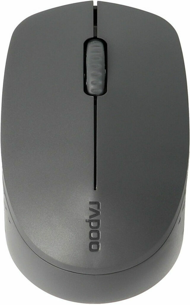 Rapoo M100 Silent Ασύρματο Bluetooth Ποντίκι Μαύρο - Image 5