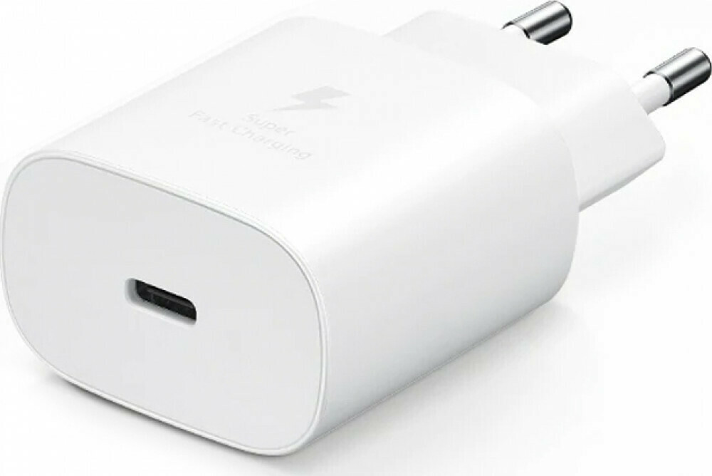 Samsung Φορτιστής Χωρίς Καλώδιο με Θύρα USB-C 25W Power Delivery Λευκός (EP-TA800N Bulk)