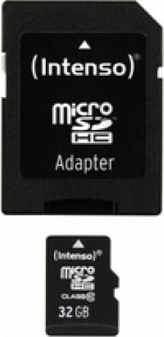 Intenso microSDHC 32GB Class 4 Default Speed με αντάπτορα - Image 3