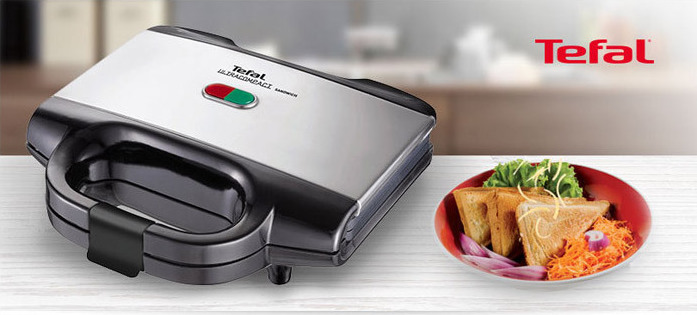 Tefal Ultracompact SM157T Τοστιέρα για 2 Τοστ 700W Inox - Image 8