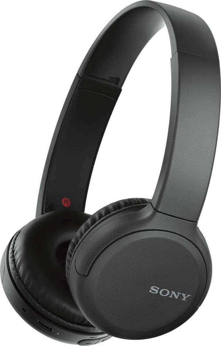 Sony WH-CH510 Ασύρματα / Ενσύρματα On Ear Ακουστικά με 35 ώρες Λειτουργίας και Quick Charge Μαύρα