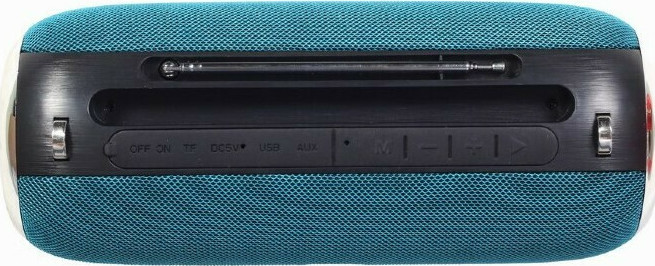 Gembird SPK-BT-17 Ηχείο Bluetooth 10W με Ραδιόφωνο και Διάρκεια Μπαταρίας έως 7 ώρες Τιρκουάζ - Image 3