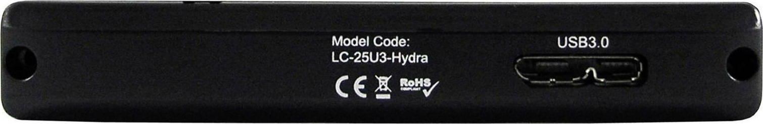 LC-Power Θήκη για Σκληρό Δίσκο 2.5" SATA III με σύνδεση USB3.0 (LC-25U3-Hydra) - Image 3