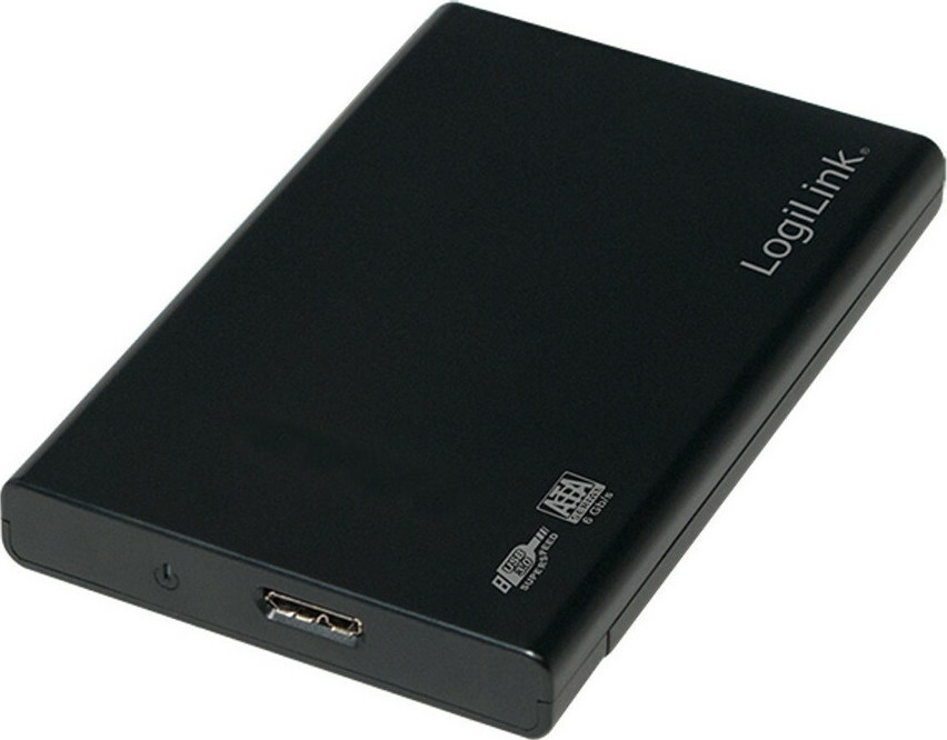 LogiLink Θήκη για Σκληρό Δίσκο 2.5" SATA III με σύνδεση USB3.0 (UA0275)