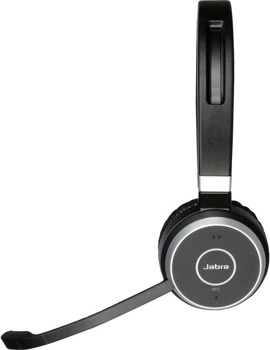 Jabra Evolve 65 MS Stereo Ασύρματα On Ear Multimedia Ακουστικά με μικροφωνο και σύνδεση Bluetooth / USB-A - Image 9