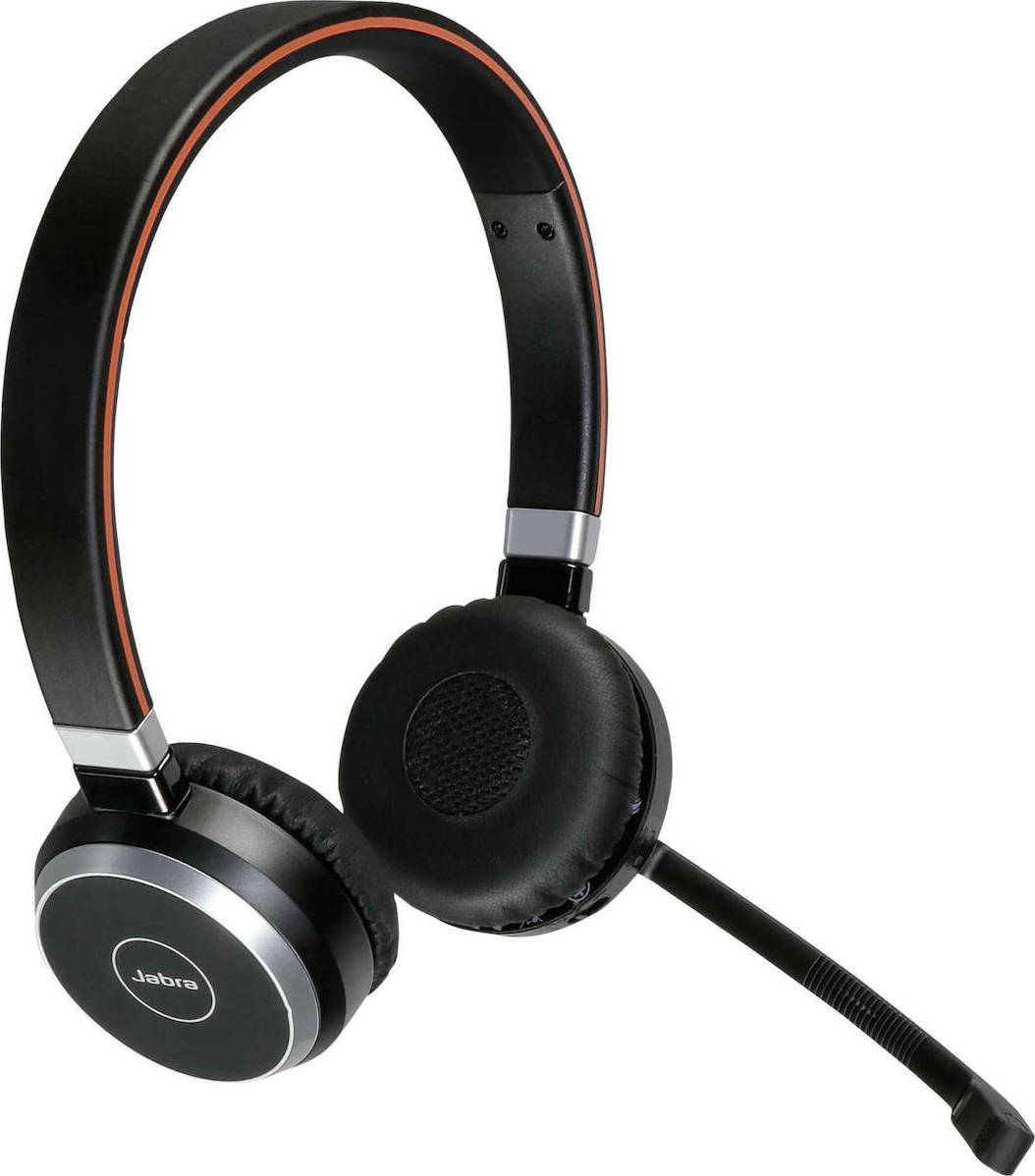 Jabra Evolve 65 MS Stereo Ασύρματα On Ear Multimedia Ακουστικά με μικροφωνο και σύνδεση Bluetooth / USB-A - Image 4