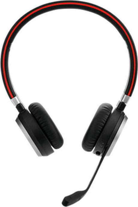 Jabra Evolve 65 UC Stereo Ασύρματα On Ear Multimedia Ακουστικά με μικροφωνο και σύνδεση USB-A / Bluetooth - Image 6