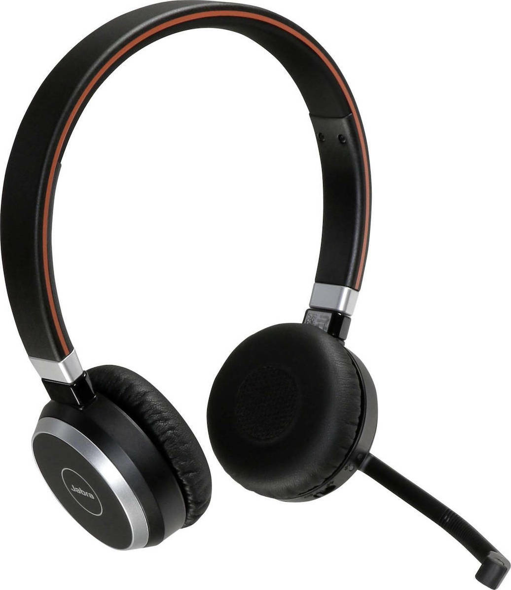 Jabra Evolve 65 UC Stereo Ασύρματα On Ear Multimedia Ακουστικά με μικροφωνο και σύνδεση USB-A / Bluetooth - Image 5